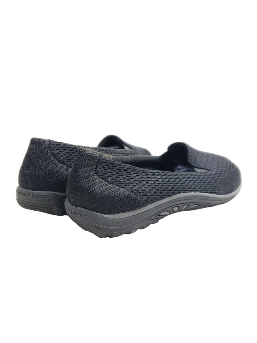 Skechers Womens Black Mesh Slip-On Comfort Shoes Size 8.5 US Memory Foam Lightwe - Picture 3 of 9